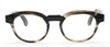 Original Vintage Square Style BACOLI Frame In A Black/Grey Horn Effect