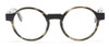 Designer Italian Vintage Glasses In Grey & Black Horn Effect Acetate At www.theoldglassesshop.co.uk
