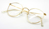 B.O.I.C. Made At Algha Works (Savile Row)  Vintage Panto Shaped Rolled Gold Glasses 47mm Eye Size