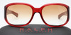 Over Sized Fabulous Red Acrylic Vintage Sunglasses by Ralph Lauren 7562/U/S TQ7 S2
