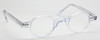 Small Round Style Frame Holland 704 Hand Made Preciosa Clear Acetate Glasses