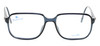 B8279 Larger Style Retro Old Fashioned Eyewear in Blue Black by Burberry 56mm
