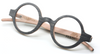 Wooden True Round Eyewear  Hand Made To Order In Italy  by FEB31st Model CALLISTO