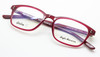 Anglo American Airlite S2 102 Vintage Style Rectangular Shaped Burgundy Colour Glasses