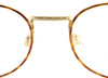 Classic Tura 722 Designer Gold and Tortoiseshell Round Style Eyewear