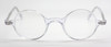 Vintage Small Round Clear Acrylic Glasses At www.theoldglassesshop.co.uk