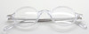 Vintage True Round Classic Prescription Glasses By Beuren In A Clear Finish 38mm-40mm Eye Sizes