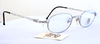 JPG 0005 Shiny Silver Vintage Eyewear By Jean Paul Gaultier Oval Shaped 45mm Eye Size
