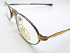 WILLIS & GEIGER Hemingway Gunmetal and Gold vintage prescription eyeglasses