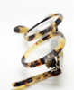 Small Round Style Frame Holland 704 Hand Made Preciosa In Blonde Tortoiseshell Effect Acetate Glasses With Matching Sun Clip