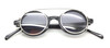 Anglo American 400 BLK Prescription Glasses in Striking Black 42mm Or 45mm Eye Size With Matching Sun Clip