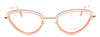 Archivio Moderno 7013 02 Gold & Pink Cat Eye Spectacles At The Old Glasses Shop Ltd