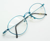 Turalite Flexible Turquoise Glasses By TURA Lightweight Oval Vintage Eyewear 49mm Lens Size