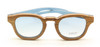 FEB 31st HandMade To Order In Italy Wooden Glasses Model GIANO With Matching Magnetic Sunclip