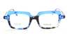 Rectangular Glasses By Les Pieces Uniques In Blue & Tortoiseshell Acetate At www.theoldglassesshop.co.uk