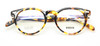 Les Pieces Uniques DIEGO Tortoiseshell Effect Acetate Eyewear  With Matching Clip On Sunglasses