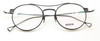 Titanium Eyewear By Les Pieces Uniques THOM Glasses In A Black Finish With Detailed Engraving 52mm Eye Size