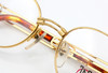 Wonderful Vintage JPG 57-5107 Oval Shaped Gold Plated Designer Glasses 48mm Lens Size