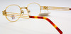 Wonderful Vintage JPG 57-5107 Oval Shaped Gold Plated Designer Glasses 48mm Lens Size