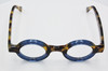 True Round Schnuchel 4030 Vintage Design Eyewear In A Blue & Tortoiseshell Effect Finish 37mm/43mm Lens Sizes