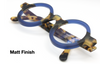 True Round Schnuchel 4030 Vintage Design Eyewear In A Blue & Tortoiseshell Effect Finish 37mm/43mm Lens Sizes