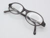 Oval Vintage VERSACE Eyewear V20 Translucent Grey Acrylic Spectacles 50mm Lens Size