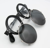 Round Vintage Style Thick Rimmed Anglo American 180E Frames And Clip On Sunglasses At www.theoldglassesshop.co.uk