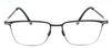 Stainless steel eyewear with spring hinges by Undostrial at The Old Glasses Shop Ltd