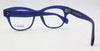 Bold Blue Prescription Glasses By Les Pieces Uniques TRACEY In Thick Rimmed Acetate 51mm Eye Size