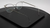 Lightweight Stainless Steel Glasses Hand Made In Paris By Undostrial SOFT SILVER SPRINGE 17 In A 49mm Eye Size