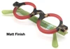 Be BOLD in this unique eyewear! Thick Rim True Round Schnuchel 4030 Vintage Design Eyewear In A Red, Tortoiseshell Effect & Green Finish 37mm/43mm Lens Sizes