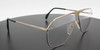 Aviator Glasses By Longines Classic Designer Vintage Glasses In A Shiny Gold Finish