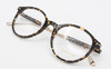 Tom Ford TF 5485 Panto Shaped Acetate & Titanium Spectacles In A Lovely Tortoiseshell Efffect Finish 51mm Eye Size