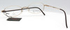 Hypoallergenic Titanium Glasses By Yamamoto 0012 Gold Plated Eyewear
