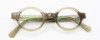 Olive Green Oval Eyewear 3795 By Schnuchel Handmade In Germany 41mm Eye Size