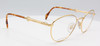 Designer Gucci 2383 Eyewear Panto Shaped Glasses In A Shiny Gold Metal Finish 51mm Eye Size