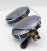 Fabulous Mirrored Clip On Sunglasses Handmade to Order in the UK - 100% UV protection Sun Clip