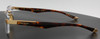 18kt Gold Plated Titanium Rimless Eyewear By Hilton Exclusive Kensington In Matt Gold & Tortoiseshell Effect Acetate  56mm Eye Size