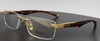 Hilton Exclusive Kensington rimless rectangular eyewear at The Old Glasses Shop Ltd