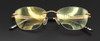 Lightweight Rimless Glasses Hilton Exclusive 152 18kt Gold Plated Eyewear 52mm Eye Size