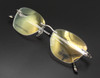 18kt palladium plated rimless glasses by Hilton London
