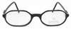 Winchester WM0102 Sleek Black Oval Spectacles At The Old Glasses Shop