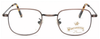 Winchester Red Cloud antique gold square style eyewear at The Old Glasses Shop