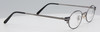 Lightweight Oval Winchester Glasses Old Style Y/24 Black & Pewter Eyewear 44mm Eye Size