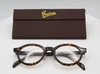 Panto Shaped Eyeglasses Handmade In Holland Preciosa 611 In A Dark Turtle Effect Acetate 48mm Lens Size