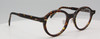 Panto Shaped Eyeglasses Handmade In Holland Preciosa 611 In A Dark Turtle Effect Acetate 48mm Lens Size