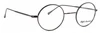 ANGLO AMERICAN 40N ALL COLOURS - Padless Bridge Metal Eyewear 44mm Lens Size