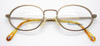 Ralph Lauren 586 Vintage Antique Gold Spectacles 49mm lens