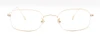 Cutler & Gross 0366 nickel free matt gold eyewear at The Old Glasses Shop