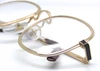 1980s Guy Laroche Square Style Glasses Designer Vintage Eyewear In A Gold Finish